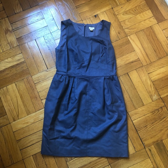 JCrew Wool Gray Dress - Picture 4 of 4